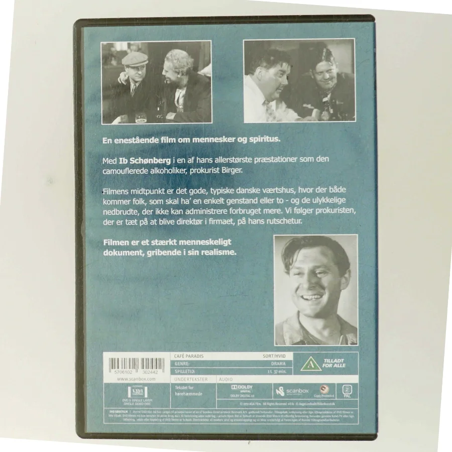 Café Paradis med Ib Schönberg (DVD)