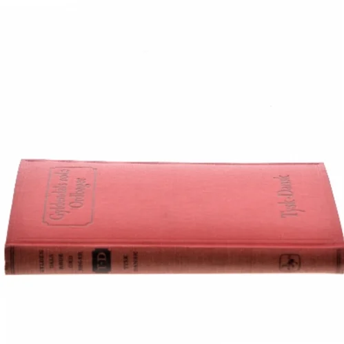 Gyldendals røde Ordbøger: Tysk-Dansk af Ukendt (Bog)