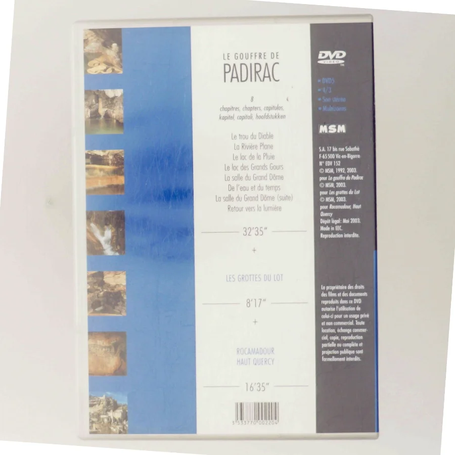 Le Gouffre de Padirac (DVD)