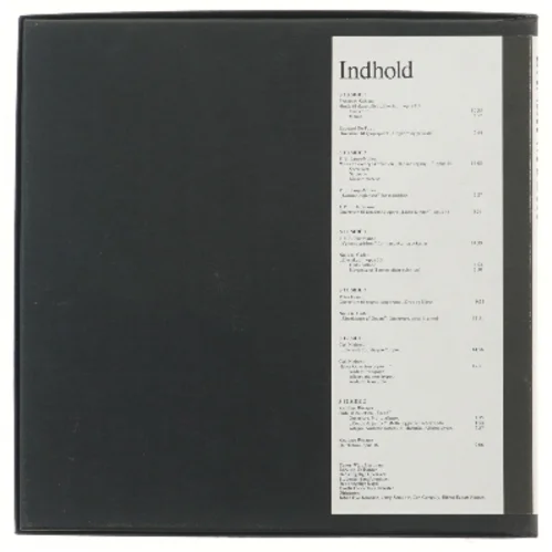 LP-album: Dansk Musik