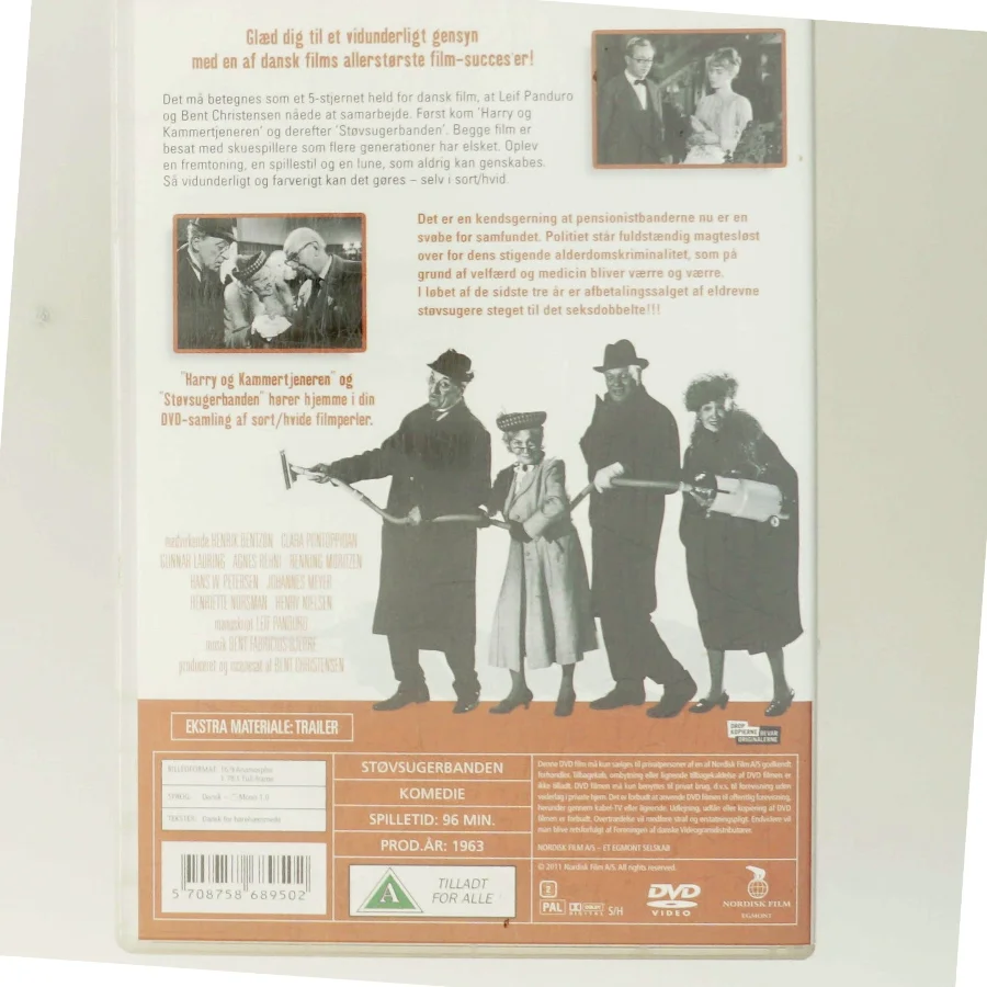 Støvsugerbanden med Mærk Bentzon (DVD)