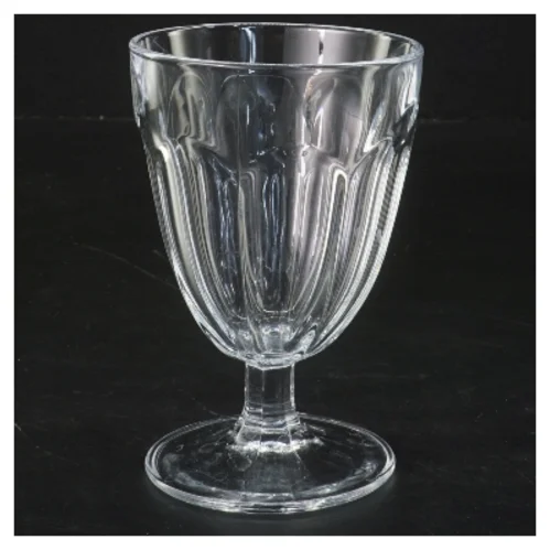 Glas på fod (str. Ø 8 cm længde 12 cm)