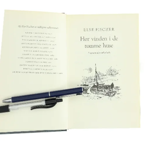 Hør vinden i de tomme huse af Else Fischer (Bog)