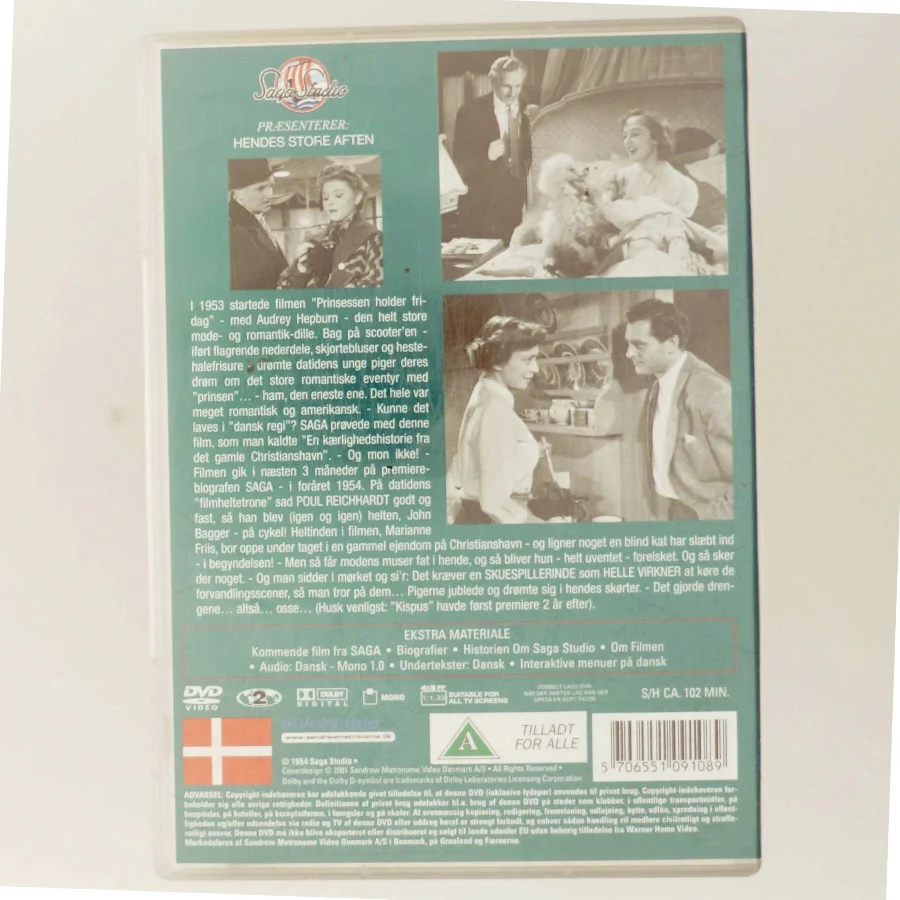 Hendes store Aften med Helle Virkner (DVD)