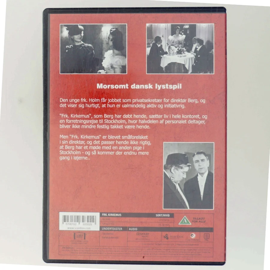 Frk Kirkemus med Marguerite Viby (DVD)