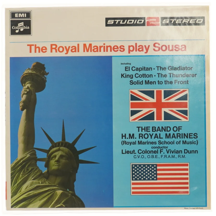 The Royal Marines Play Sousa LP