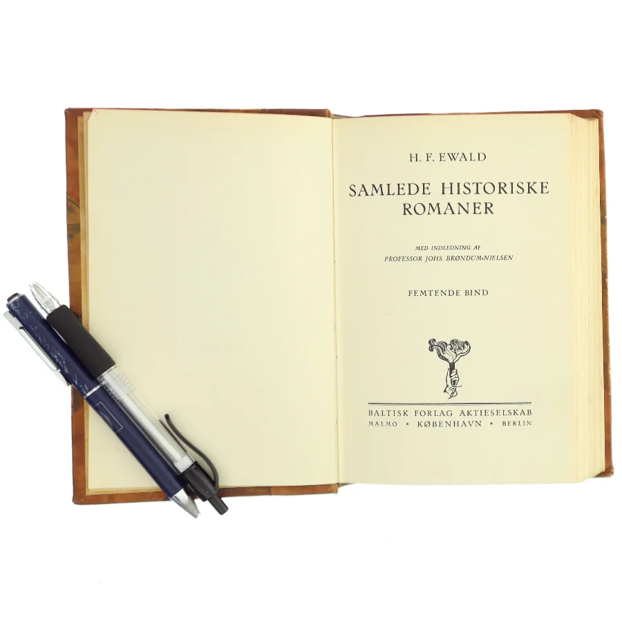 Samlede Historiske Romaner af H. F. Ewald (Bog)