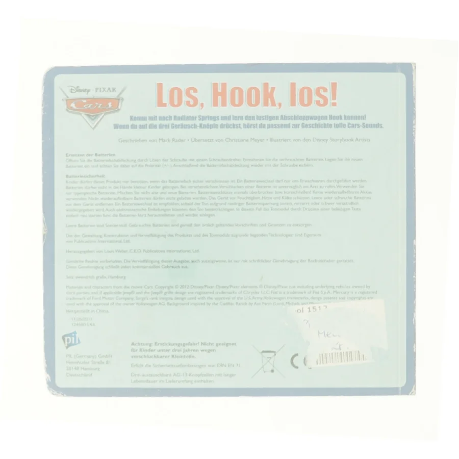 Los, Hook, Los (børnebog på tysk)