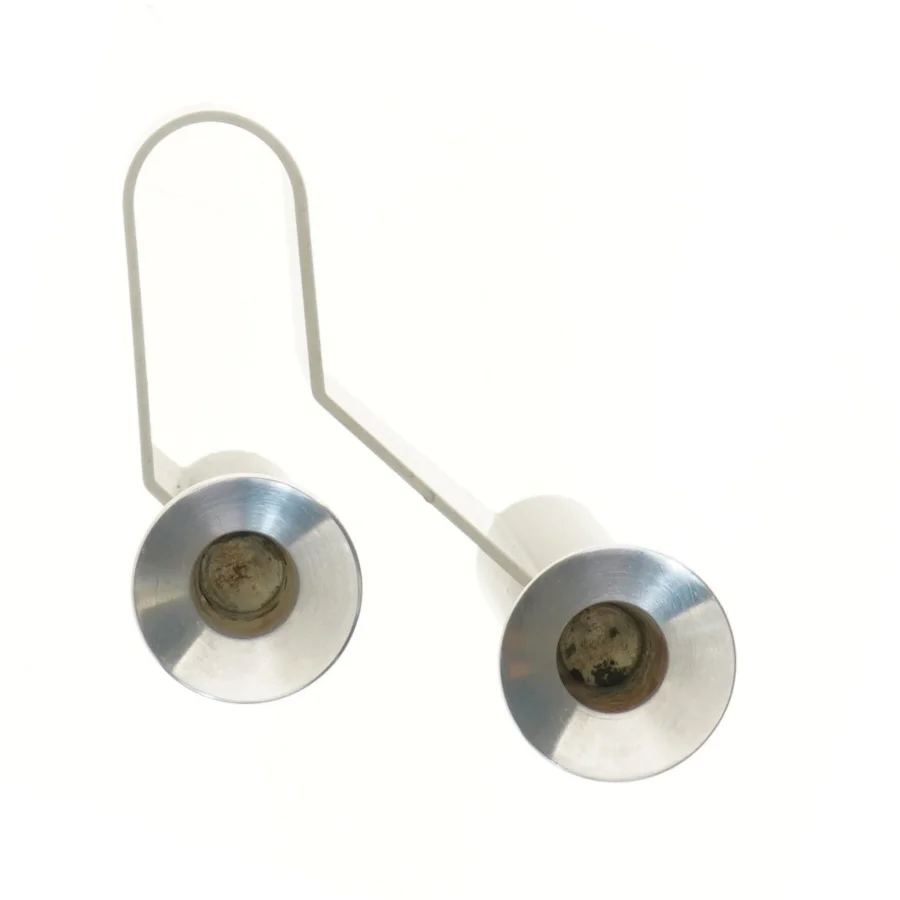 Duo lysestage Labyrinth (str. 20 cm) fra Georg Jensen