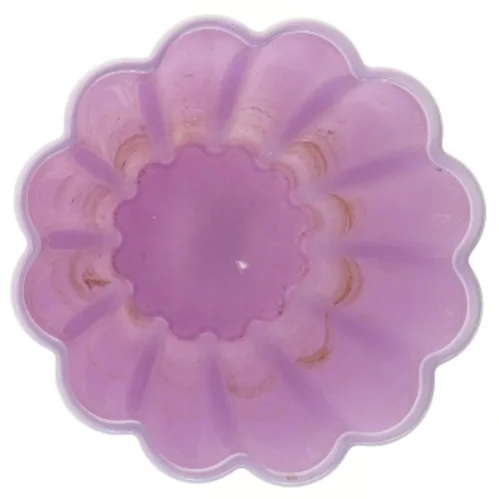 Violet vase (str. Ø 14 cm højde 17 cm)