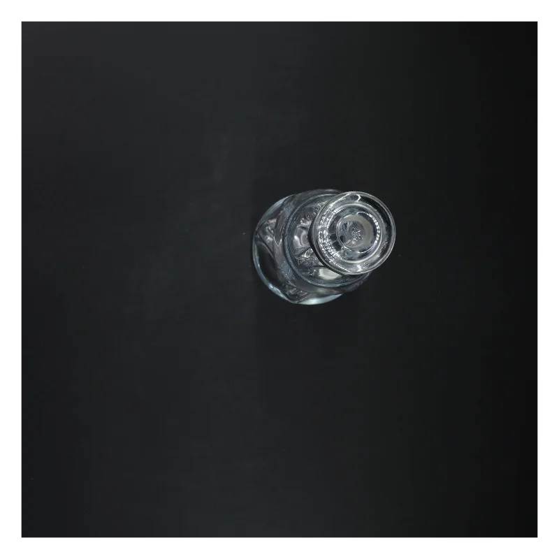 Glaskaraffel med prop (str. 32 cm)