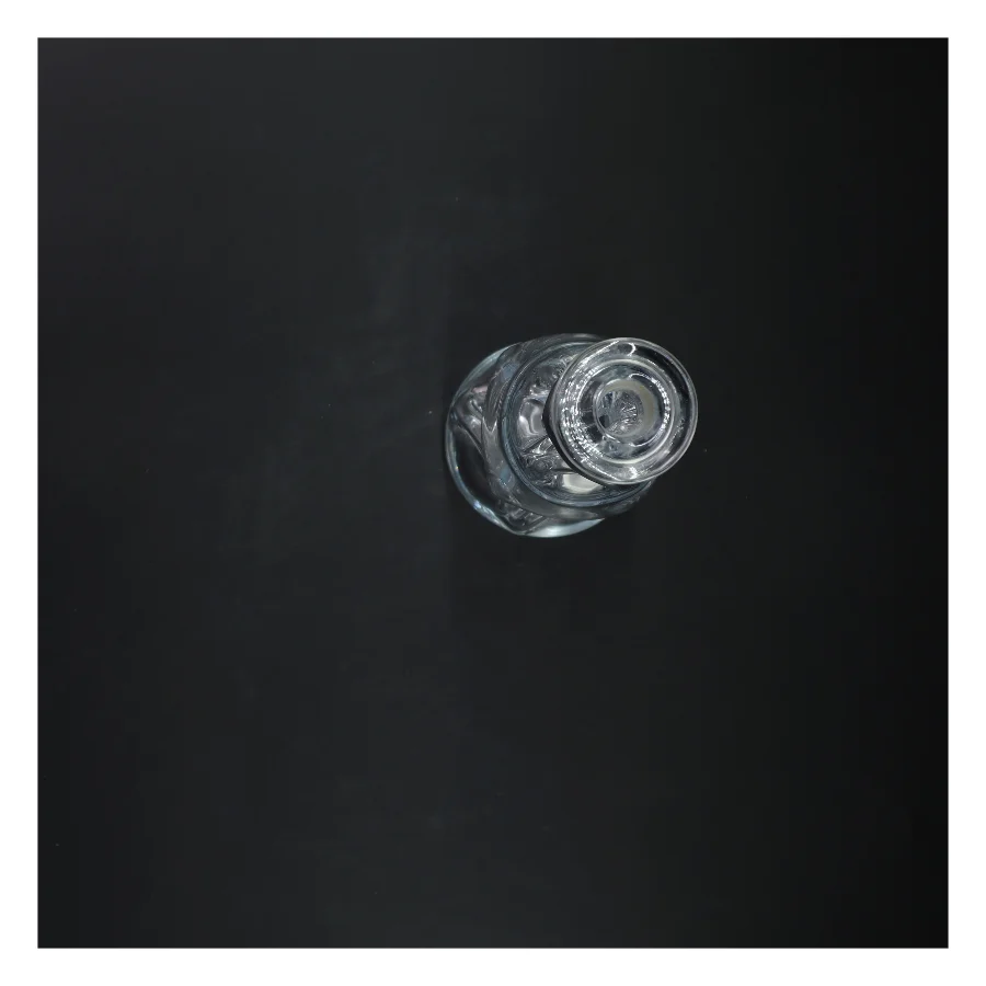 Glaskaraffel med prop (str. 32 cm)