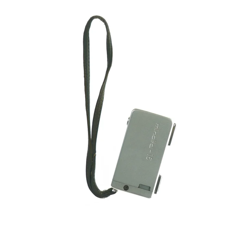 Minolta 16 subminiature kamera fra Minolta (str. 8 x. 4,5 cm)