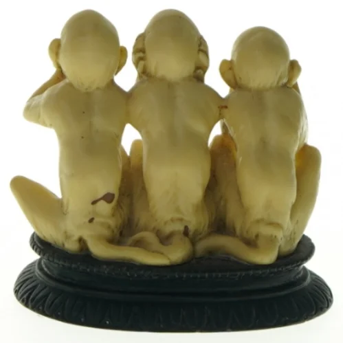 Tre vismænd figur (str. H. 11 cm)