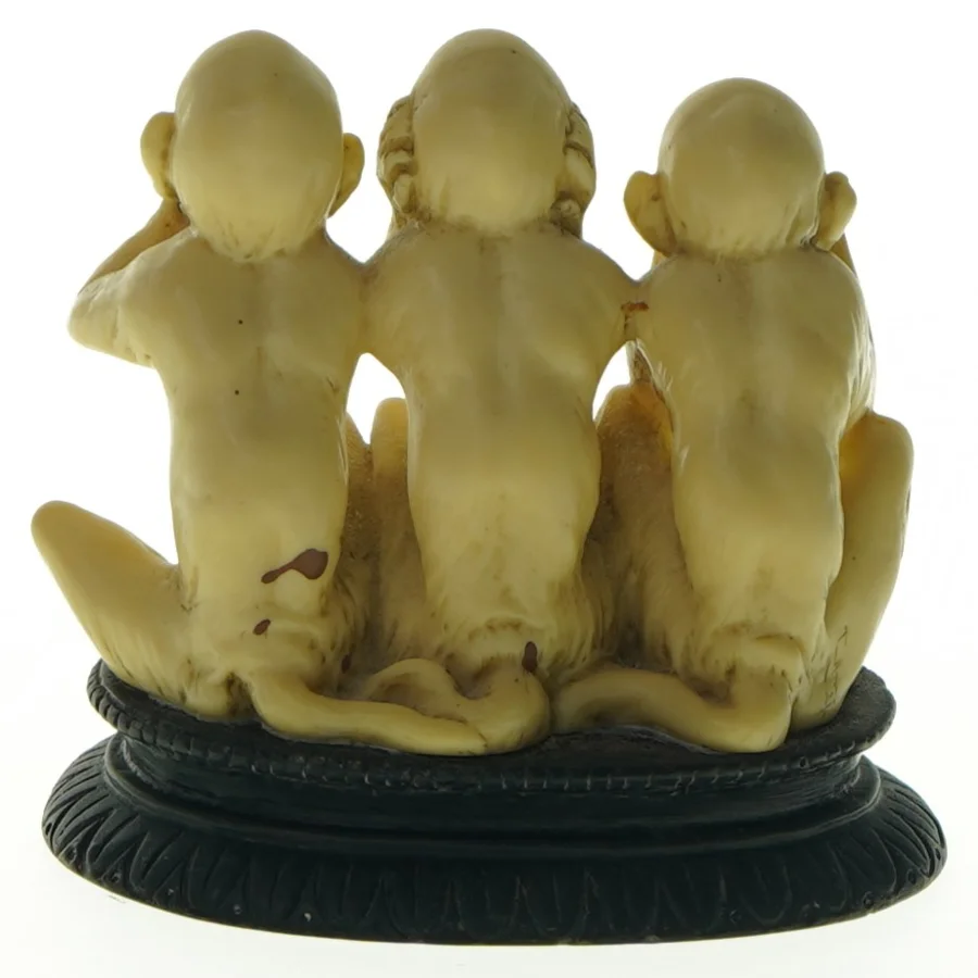 Tre vismænd figur (str. H. 11 cm)