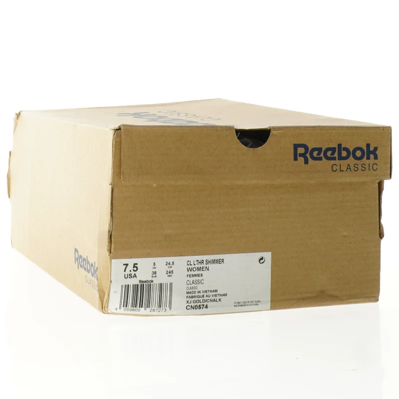 Reebok Classic CL LTHR Shimmer Dame Sneakers fra Reebok (str. 38)