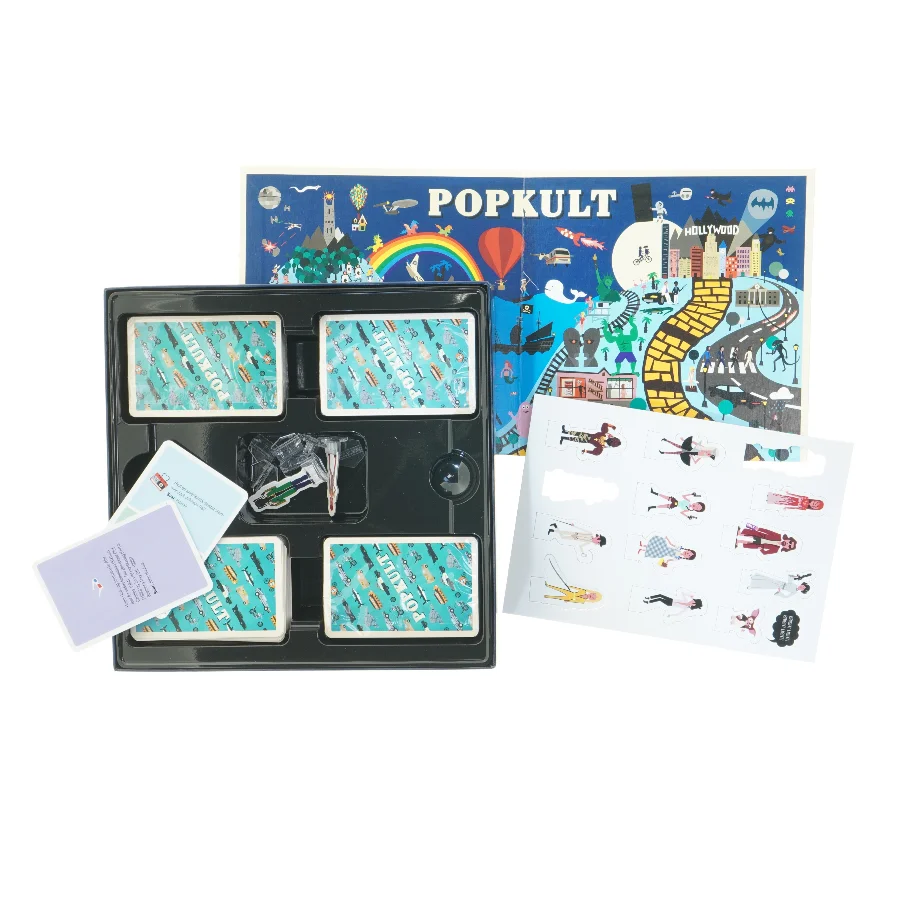 Popkult brætspil fra Ninja Print (str. 25 x 25 x 6 cm)