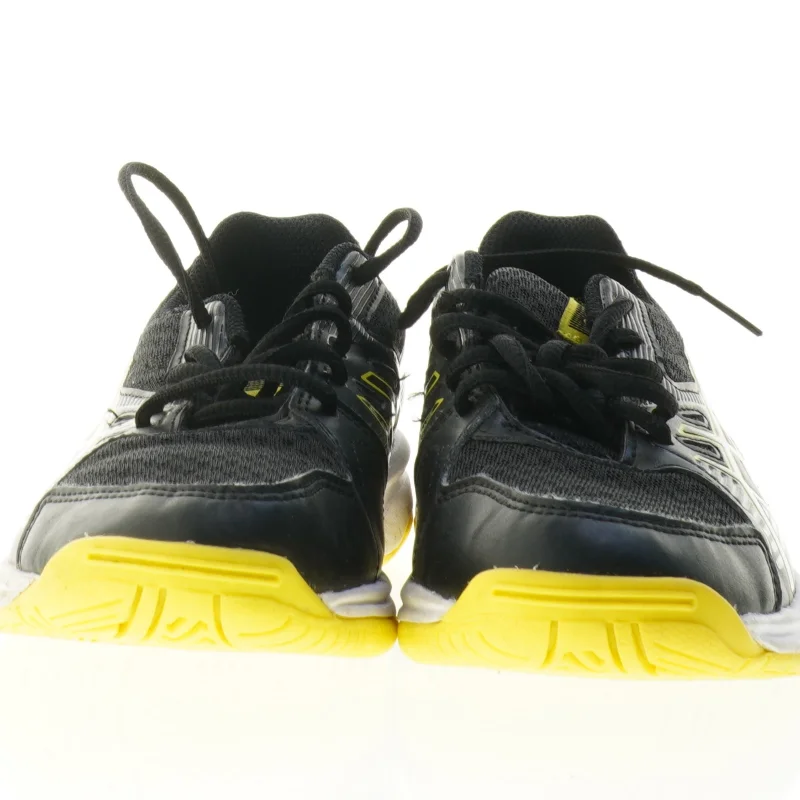 Asics løbesko, sort og gul fra Asics (str. 35,.5)