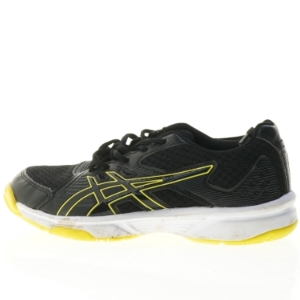 Asics løbesko, sort og gul fra Asics (str. 35,.5)