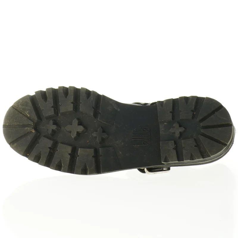 Sorte læderstøvler fra Billi Bi (str. 39)