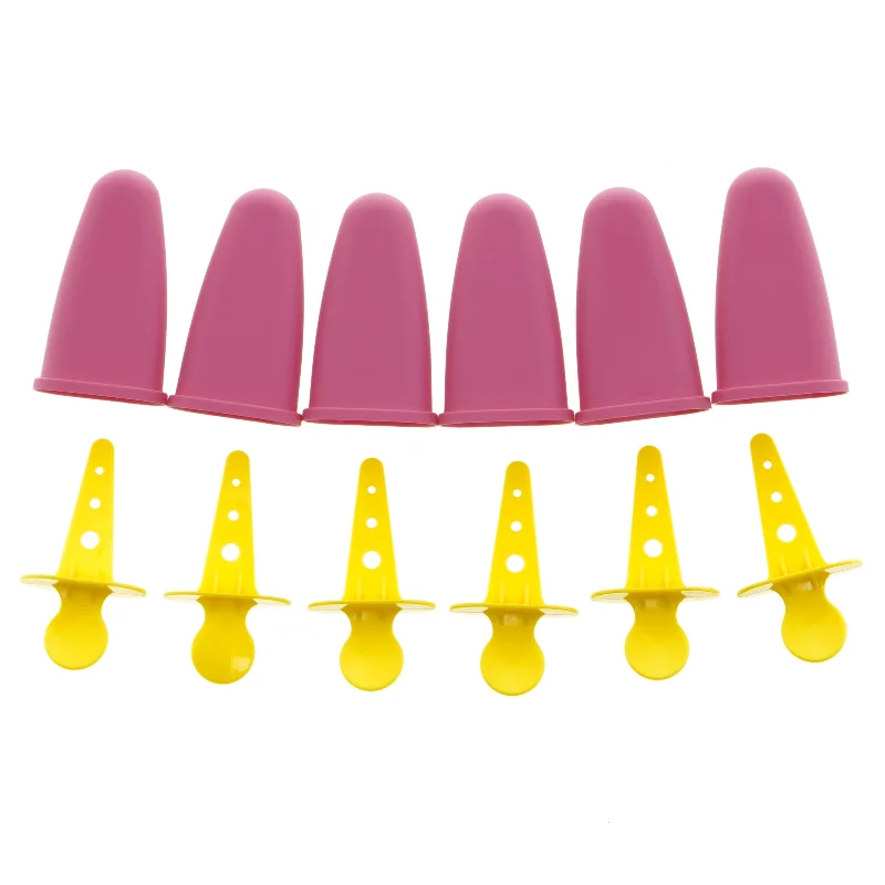 Ispindeforme 6stks  (str. 12 x 5 komma 5 x 3 cm)