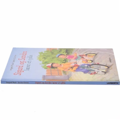 Sigurd og Sandra lærer at cykle børnebog fra Lamberth