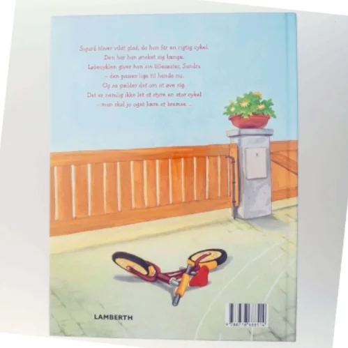 Sigurd og Sandra lærer at cykle børnebog fra Lamberth