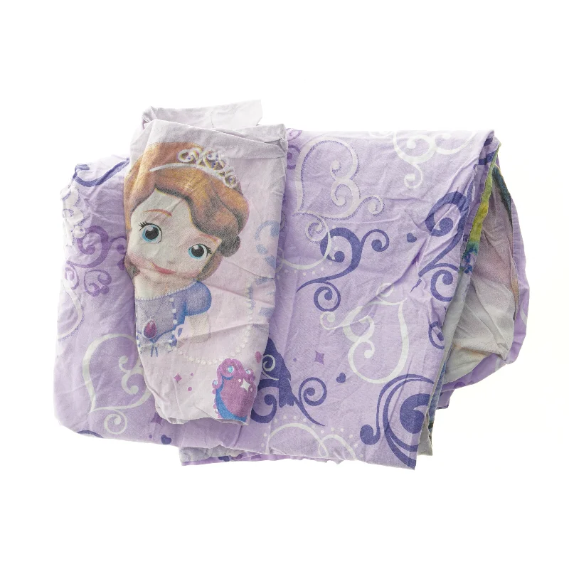 Junior sengetøj Sofia den første - Disney (str. 41 x 36 cm og 132 x 91 cm)