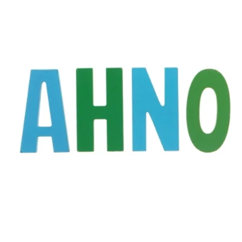 Træbogstaver NOAH (str. 10 x 5 komma 5 x en komma 5 cm)