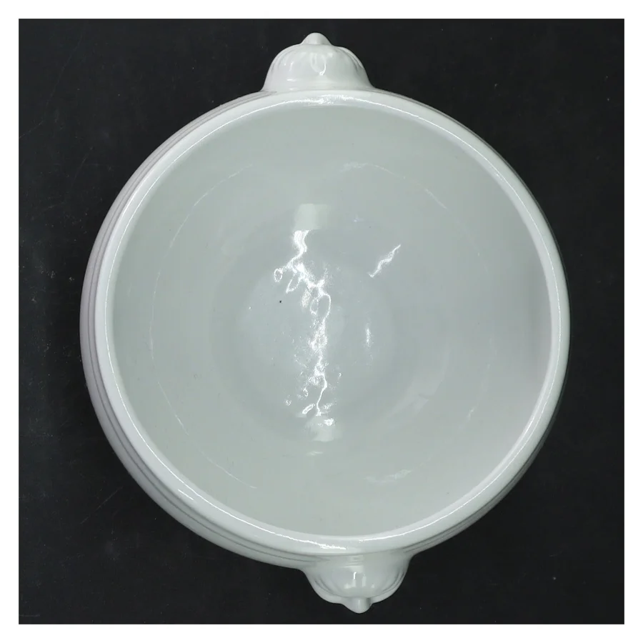 Hvide suppeskåle sæt (str. Ø. 11 cm. 4 styk)