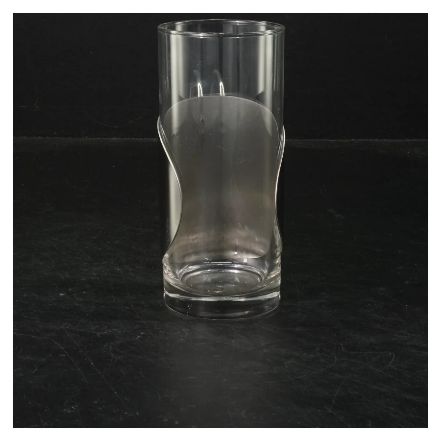Sæt med 6 glas med metalhåndtag (str. 13,5 cm. 6 styk)