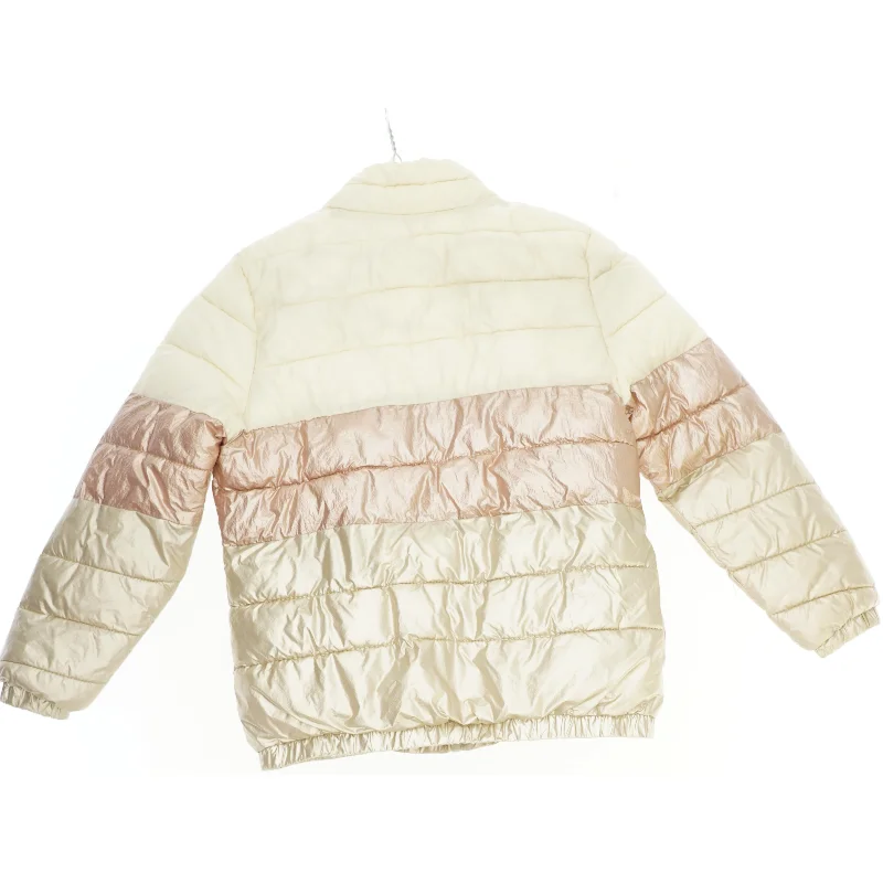 Dynejakke med metallic shine fra Zara (str. 122 cm)