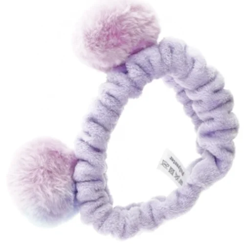 Hårbånd med pompom´er (str. 13 cm)
