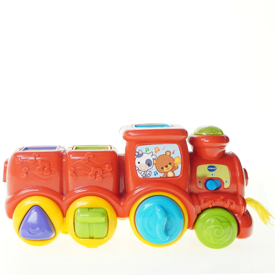 Tog med lyd, babylegetøj fra Top Toy As (str. 27 x 12 x 13 cm)
