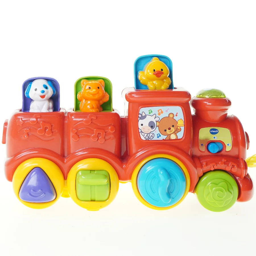 Tog med lyd, babylegetøj fra Top Toy As (str. 27 x 12 x 13 cm)