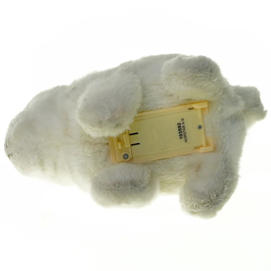 Kanin bamse med elektronik fra Norstar (str. 20 x 13 cm)