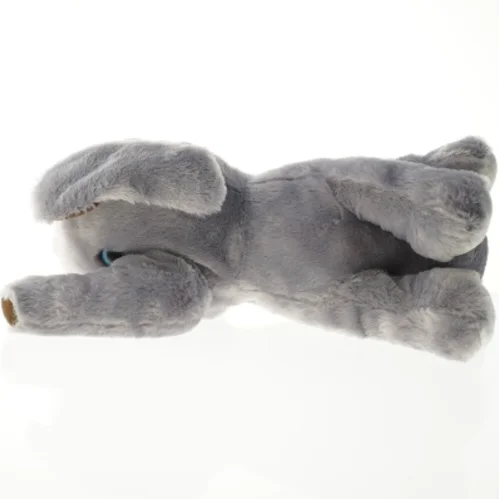 Blågrå plys elefant