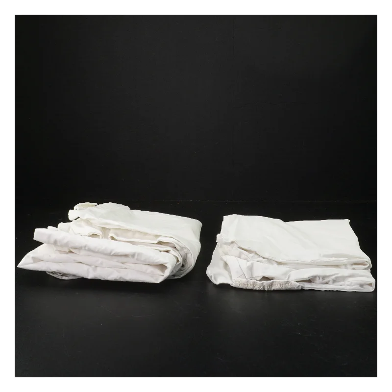 Hvide dynebtræk - junior fra The organic company (str. 70 x 100 cm)