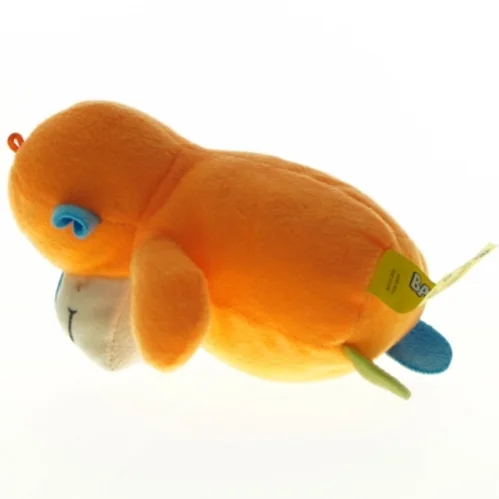 Orange plyslegetøj (str. 17 cm)