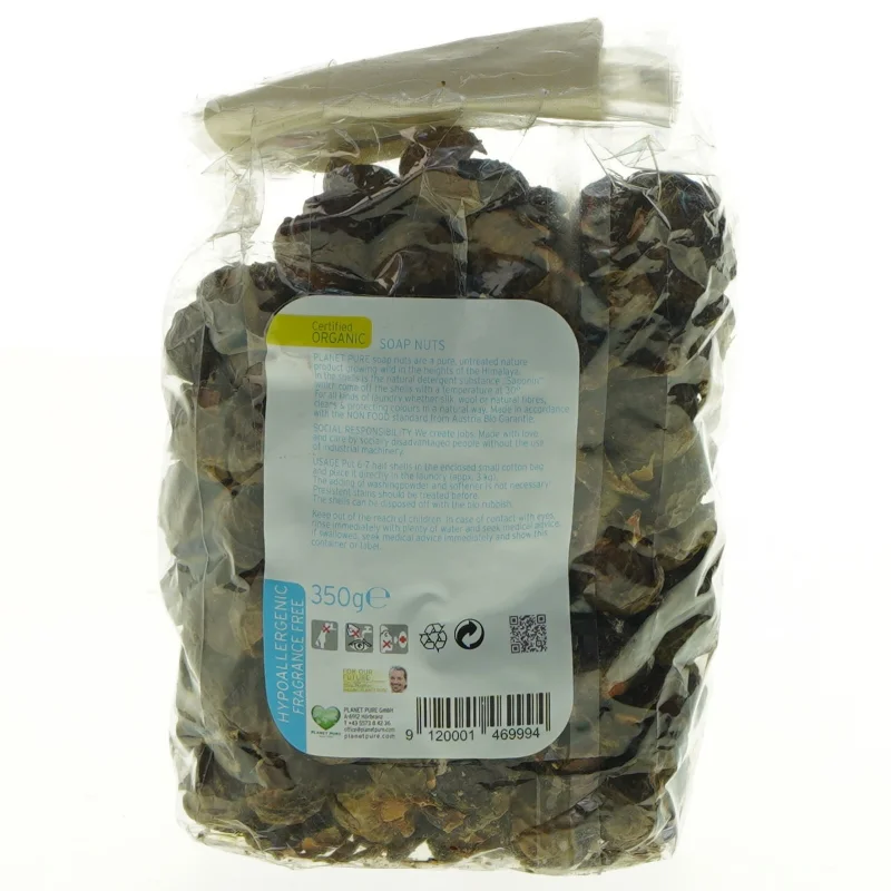 Økologiske sæbenødder fra Planet Pure (str. 14 x 10 cm)