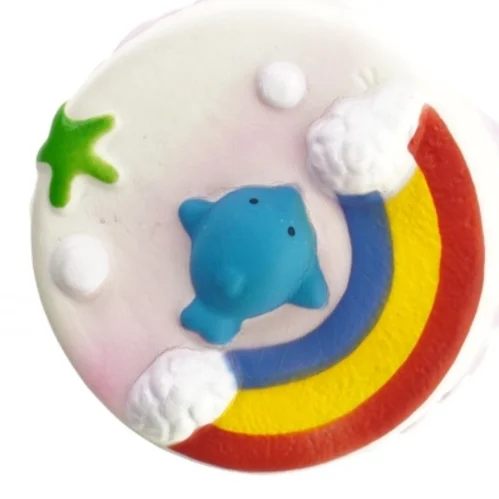 Squishmallow kage fra Ok (str. 12 x 6 cm)