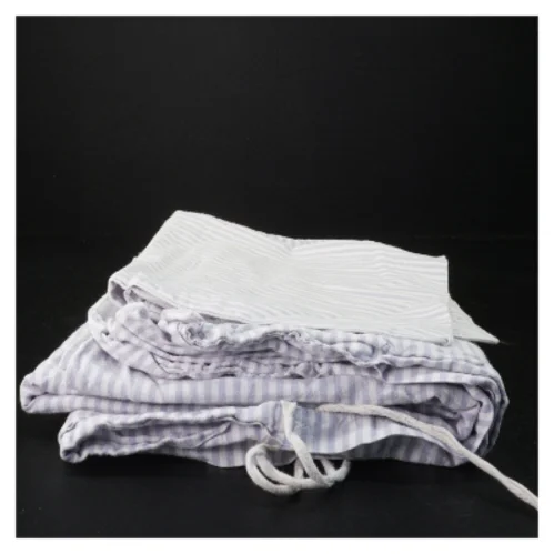 Stribet sengelinned - junior (str. 98 x 133 cm)