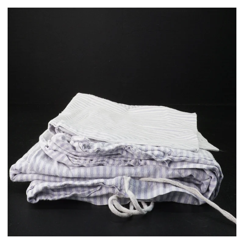 Stribet sengelinned - junior (str. 98 x 133 cm)