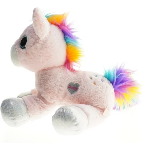 Enhjørning plysdyr (str. 38 x 38 cm)