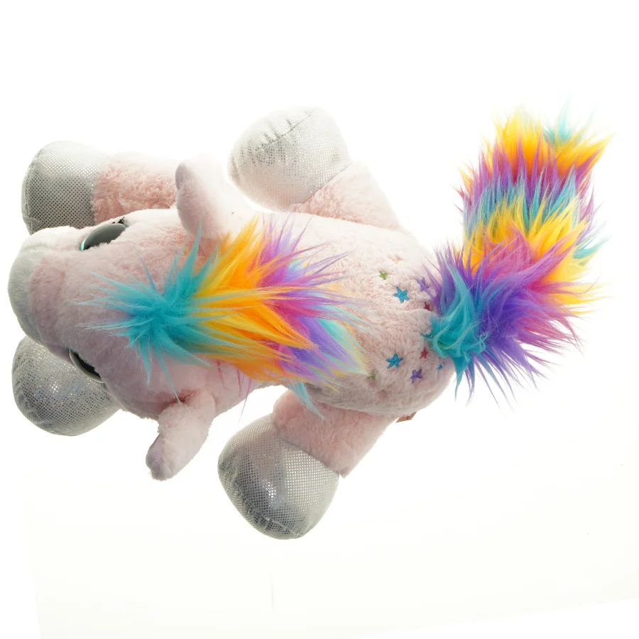 Enhjørning plysdyr (str. 38 x 38 cm)