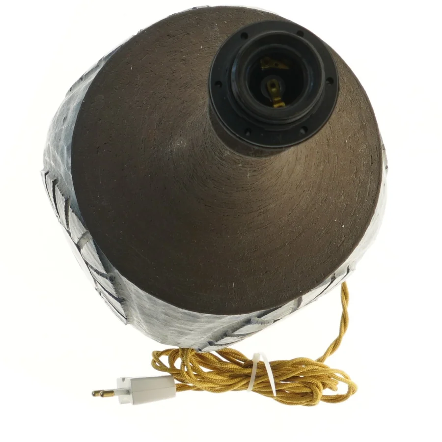 Retro keramik bordlampe (str. 47x20 cm)