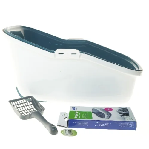 Kattebakke med tilbehør (str. 58,5x38,5 cm)