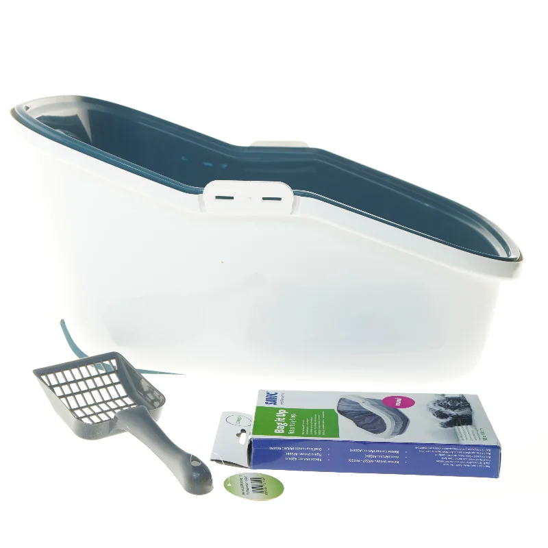 Kattebakke med tilbehør (str. 58,5x38,5 cm)