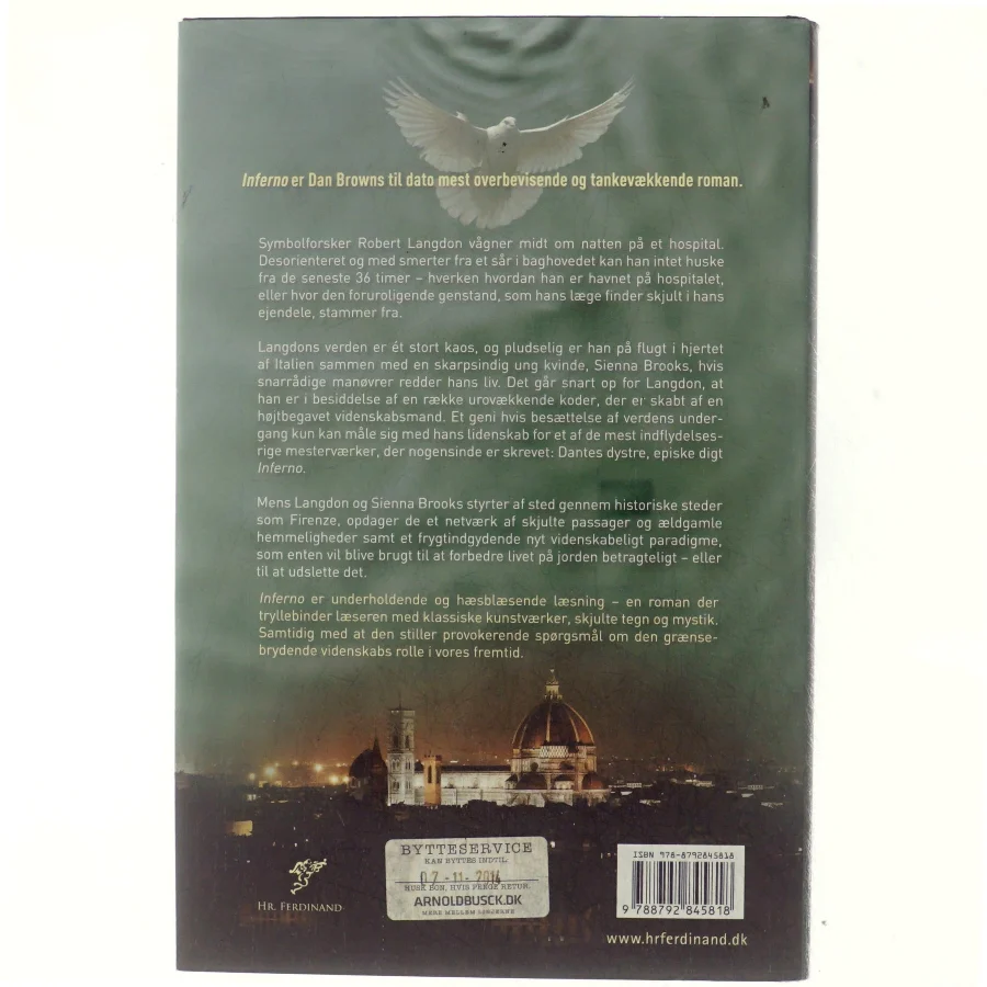 Inferno af Dan Brown