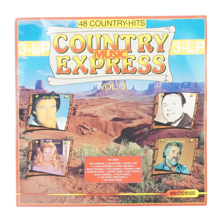 Country music fra Succes (str. 30 cm)